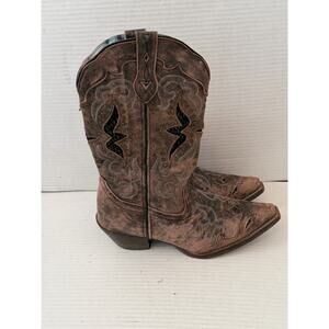 Women's Laredo Western Work Leather Cowboy Boots Size 7